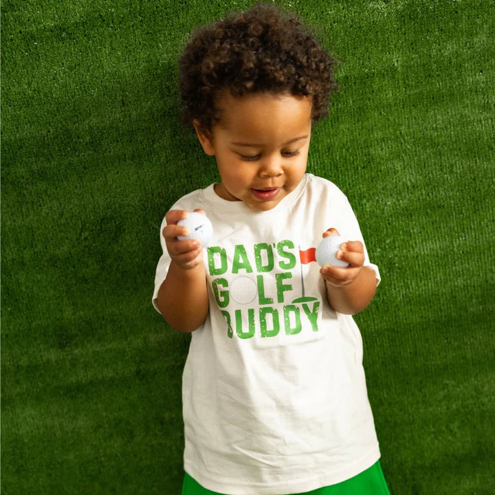 Dad's Golf Buddy Short Sleeve T-Shirt Natural