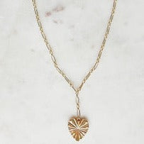 Trendy Y Necklace with Heart Pendant
