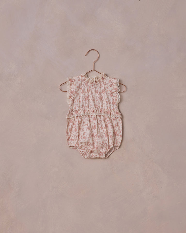 Alice Romper Pink Toile