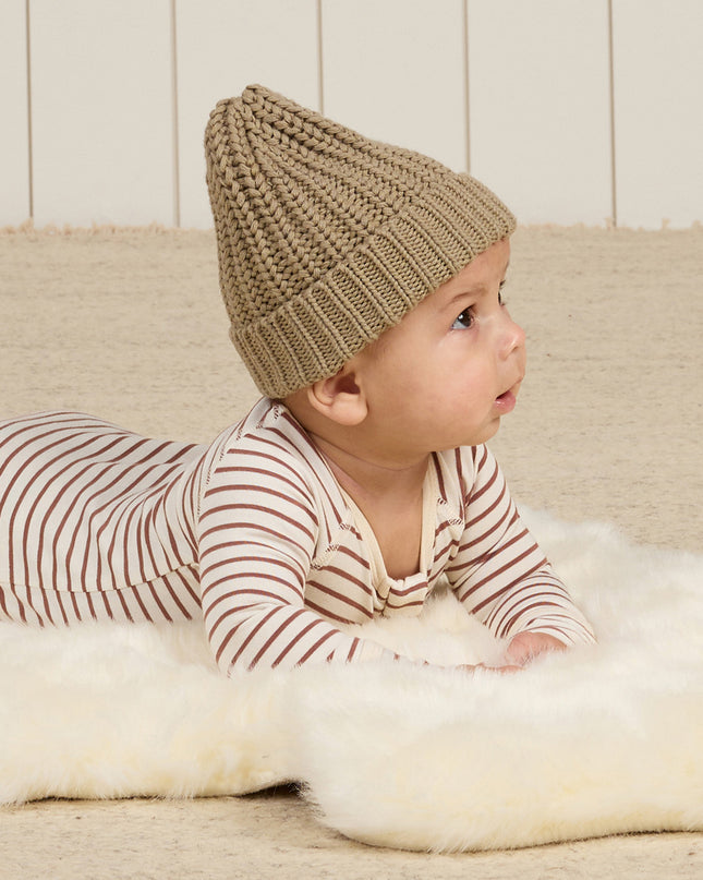 Beanie Hat-Olive