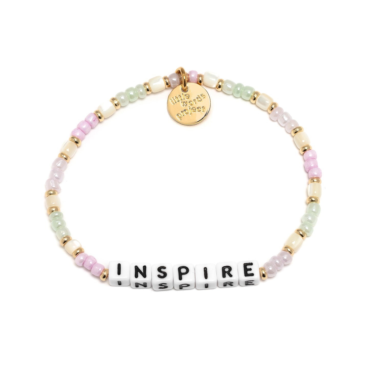 Little Words Project Stretch Bracelet -  Inspire