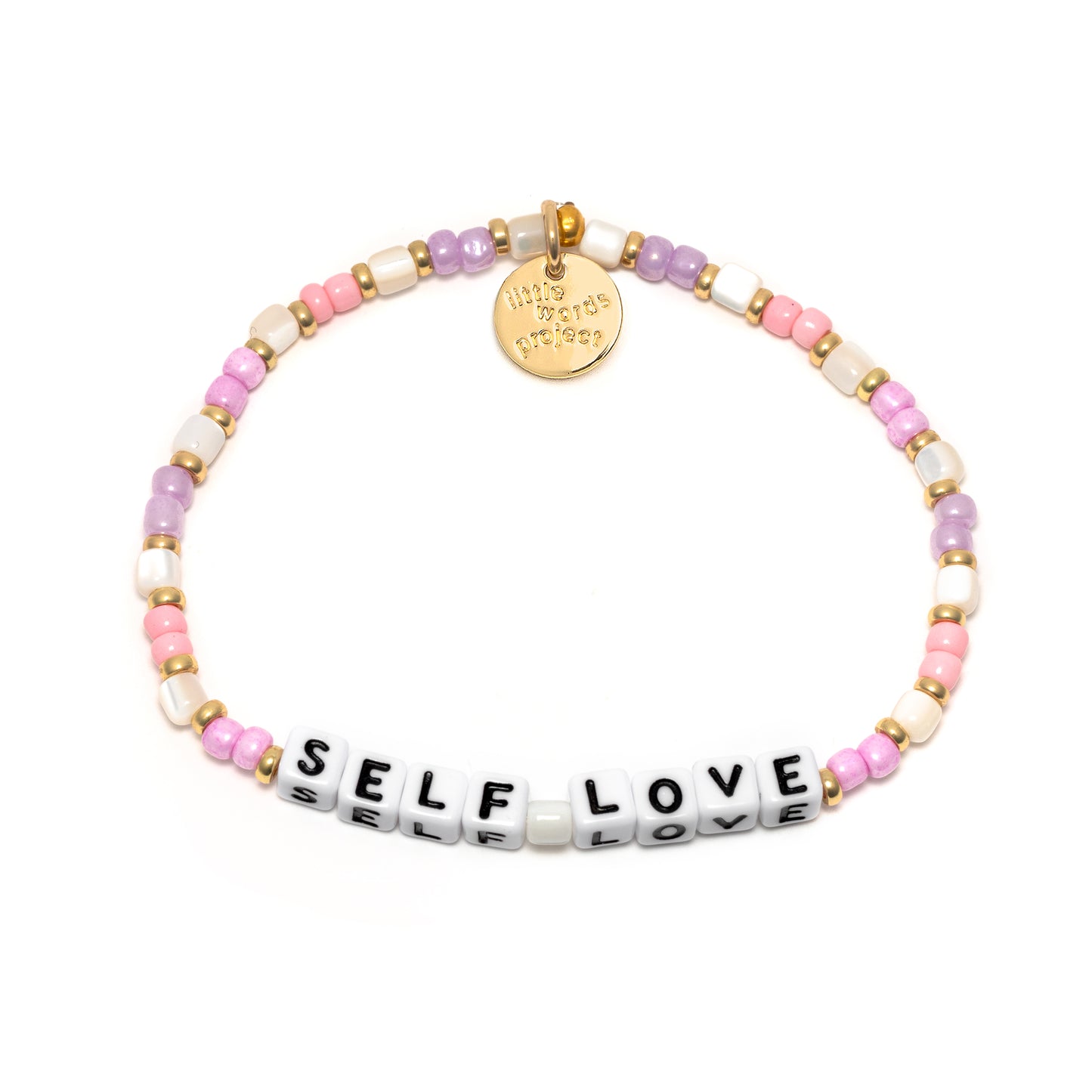 Little Words Project Stretch Bracelet -  Self Love