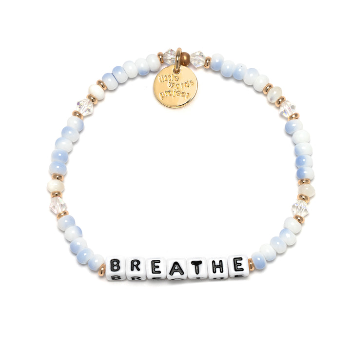 Little Words Project Stretch Bracelet -  Breathe