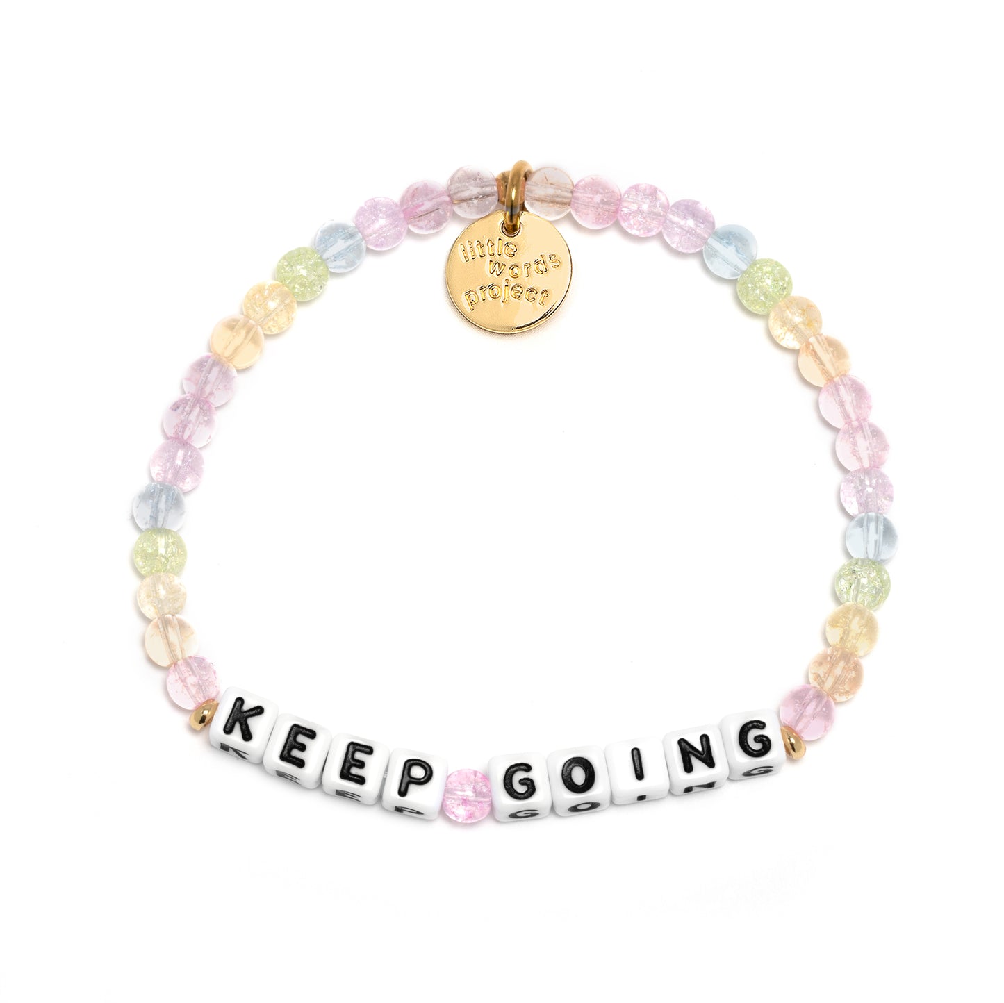 Little Words Project Stretch Bracelet - Keep Going