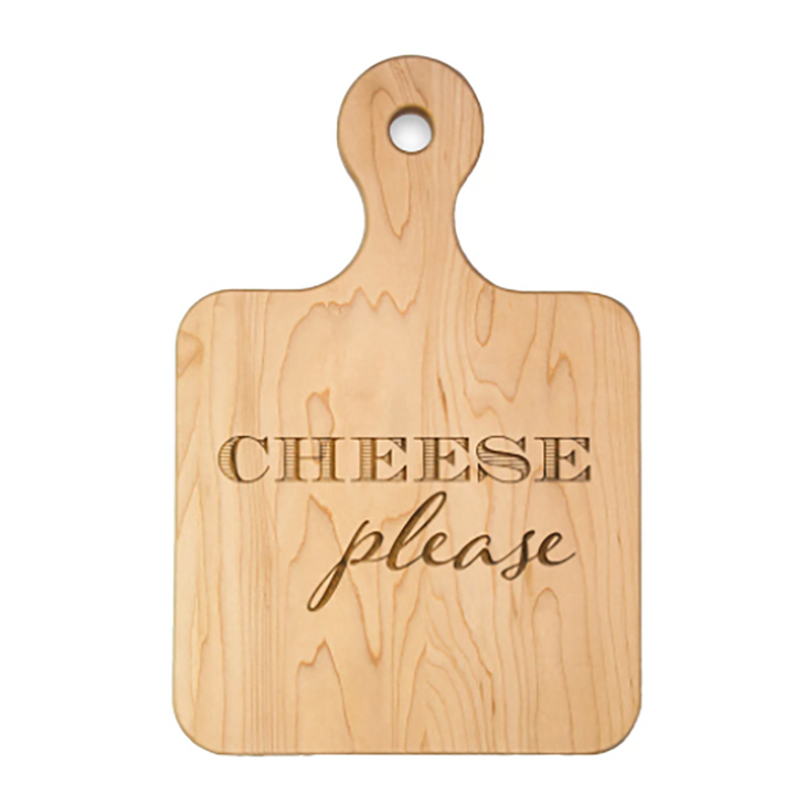 12" X 8" Maple Artisan Board - Personalize with your name or monogram-SPECIAL ORDER