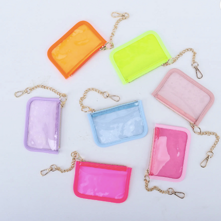 KeyChain Wallet Clear-Jennifer