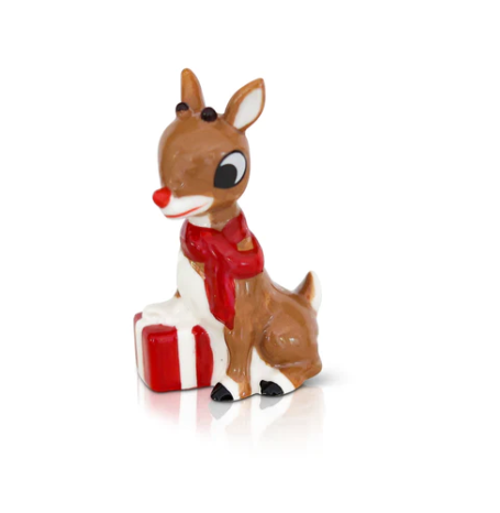 Nora Fleming Mini-Rudolph The Red Nose Reindeer