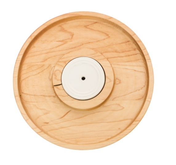 Round Wooden Cracker Board