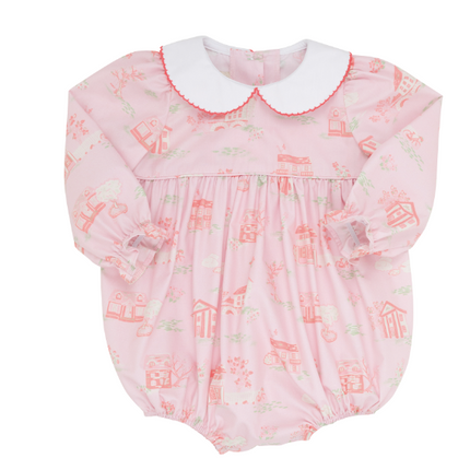 Long Sleeve Holly Day Bubble - Broadcloth