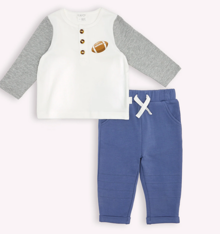 Football Henley Outfit Set