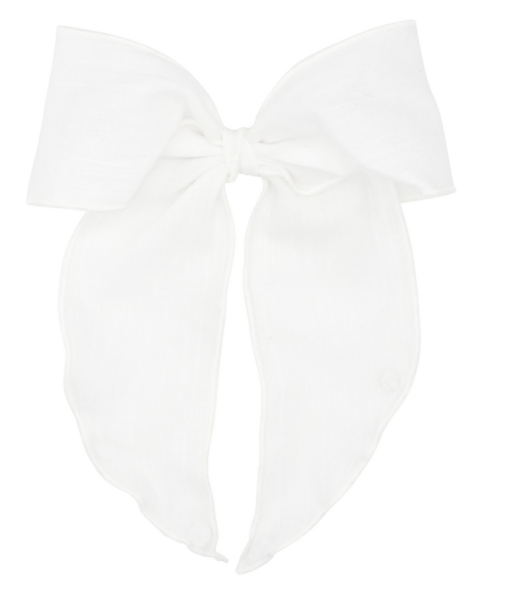 King Cotton Gauze Bowtie with Twisted Wrap and Whimsy Tails