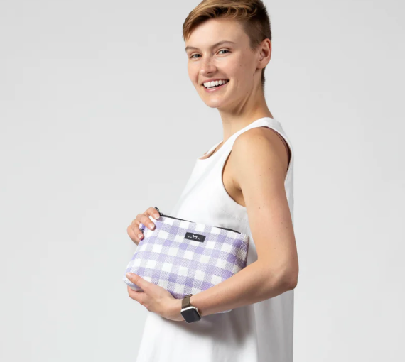 Pouchworthy Pouch by Scout-amethyst & White