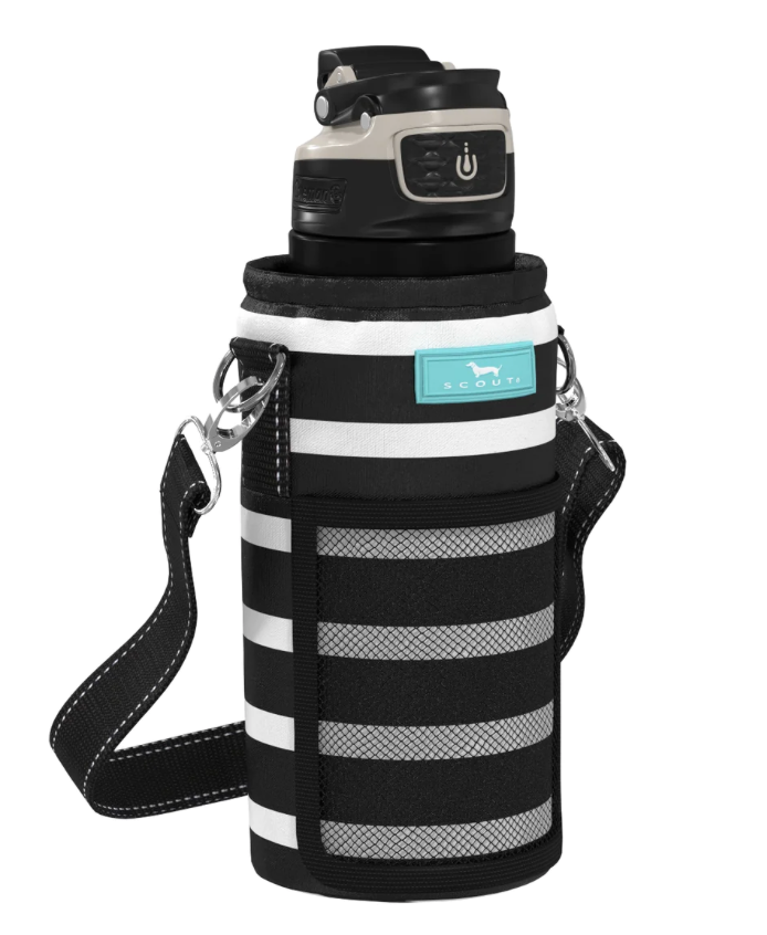 Water Boy by Scout-Fleetwood Black-Water Bottle Koozie