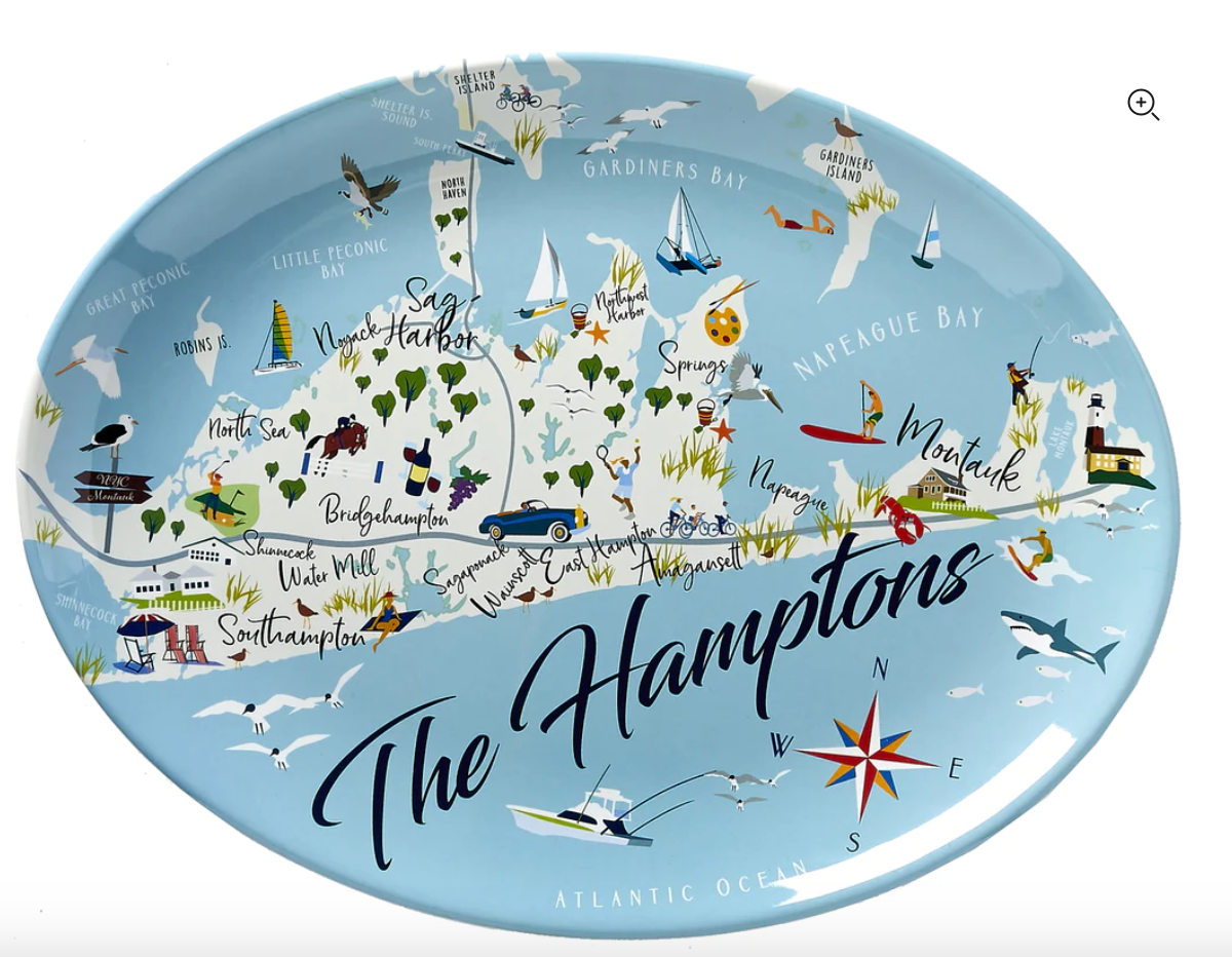 The Hamptons Platter-Melamine