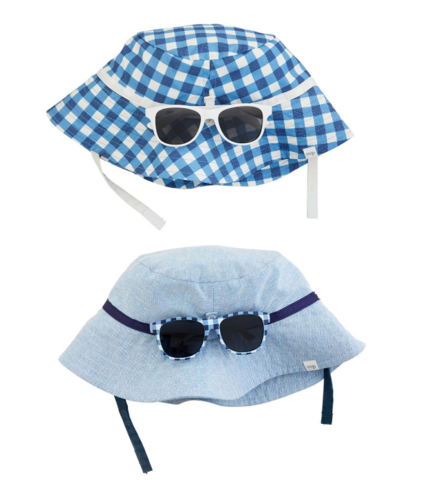 Boys Hat & Sunglasses Set