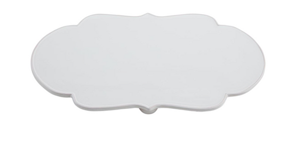 Footed Scallop Tray