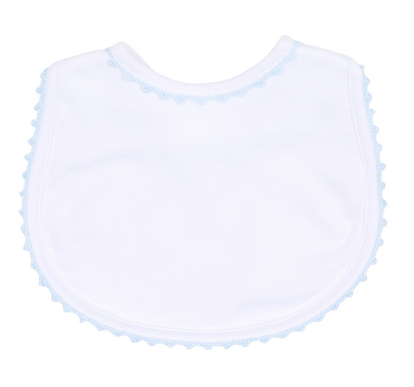 Baby Joy Embroidered Bib