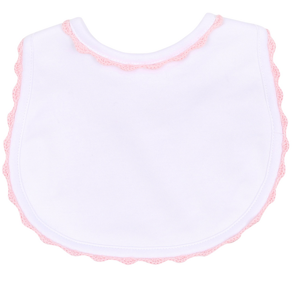 Baby Joy Embroidered Bib