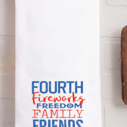 Fourth Favorites Tea Towel