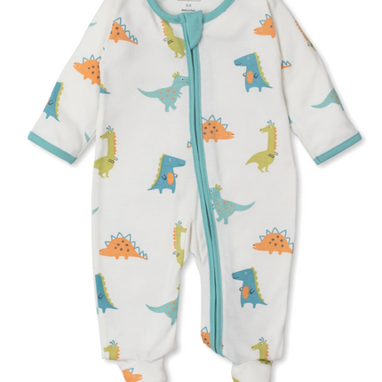 Dino Pals Footie with Zipper