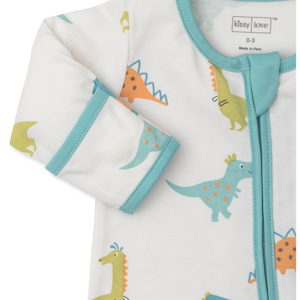 Dino Pals Footie with Zipper