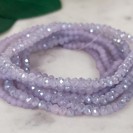 Multi-Strand Beaded Stretch Bracelet-