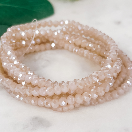 Multi-Strand Beaded Stretch Bracelet-