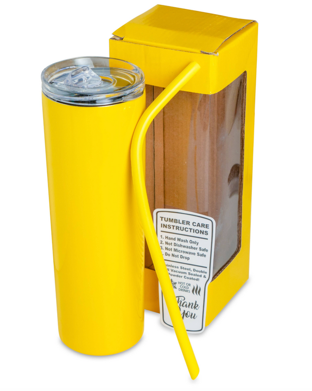 20 oz skinny tumbler — alternate color view