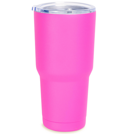 30oz Powder Coated Stainless Steel Tumbler
