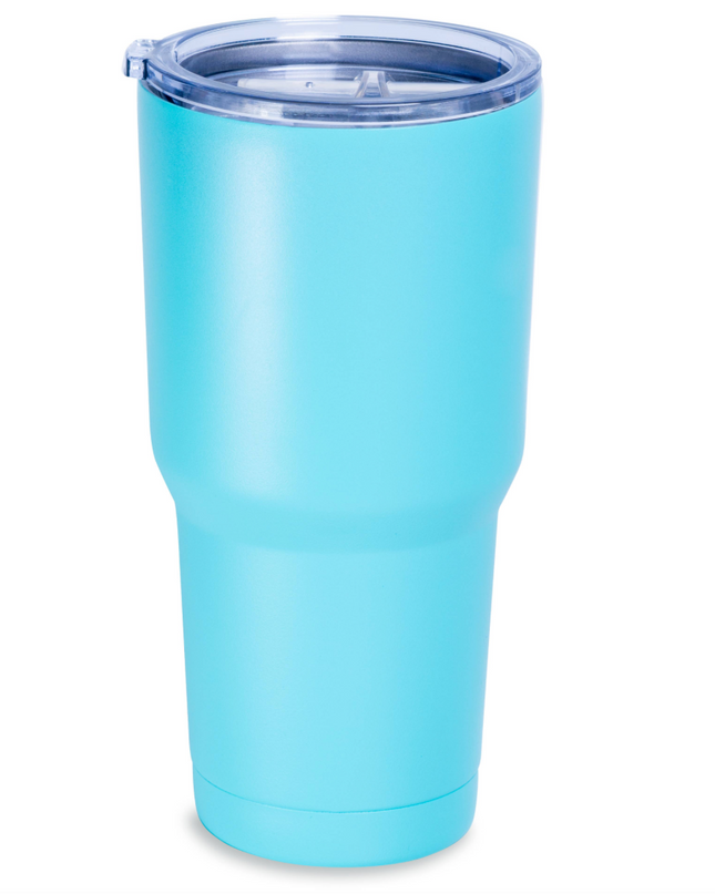 30oz Powder Coated Stainless Steel Tumbler