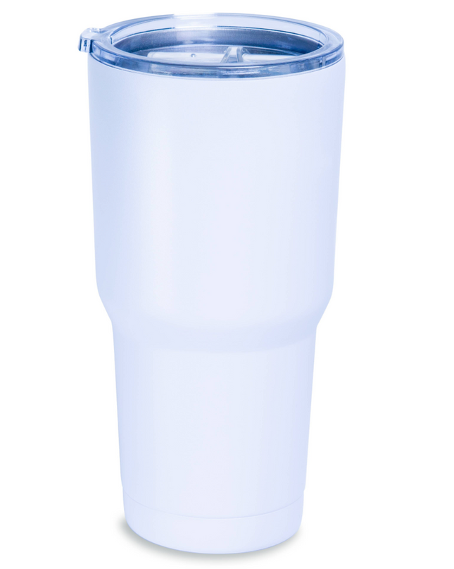 30oz Powder Coated Stainless Steel Tumbler