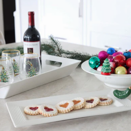 Nora Fleming Bread Tray — shown styled with bread and accessories