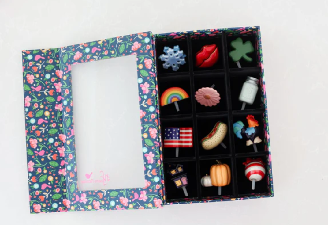 Keepsake Floral Box- 12 Section