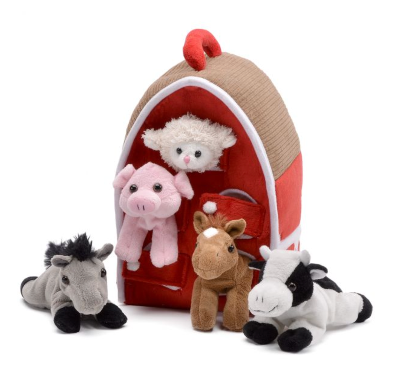 Horse House with Farm Animals