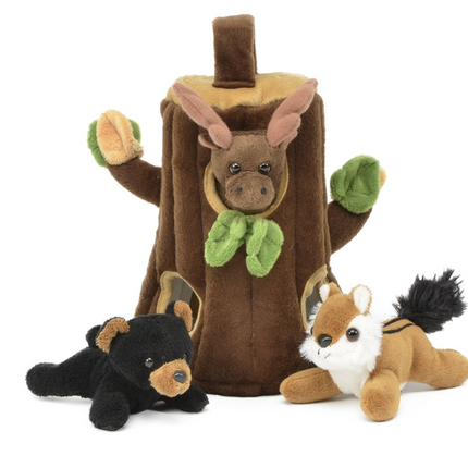 Tree Finger Puppet House