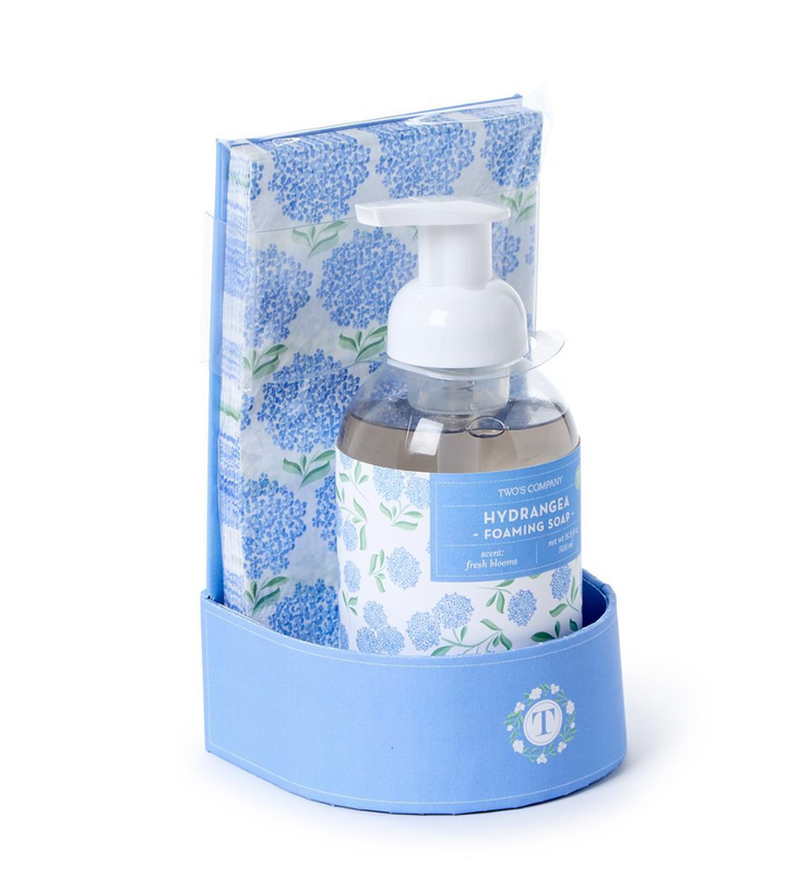 Foaming Soap w/ Guest Towel Set