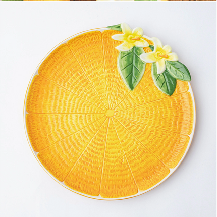 Orange Serving Platter