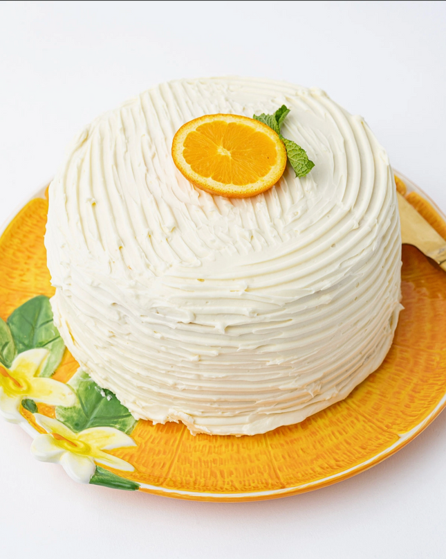 Orange Serving Platter