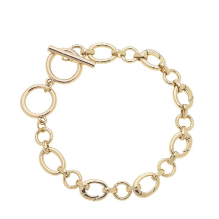 Sasha Toggle Charm Bracelet