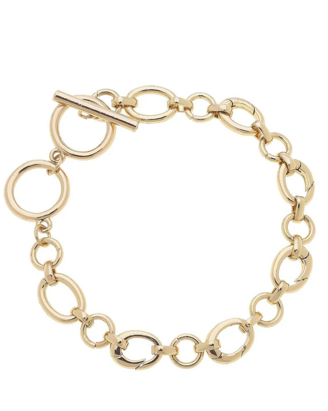 Sasha Toggle Charm Bracelet