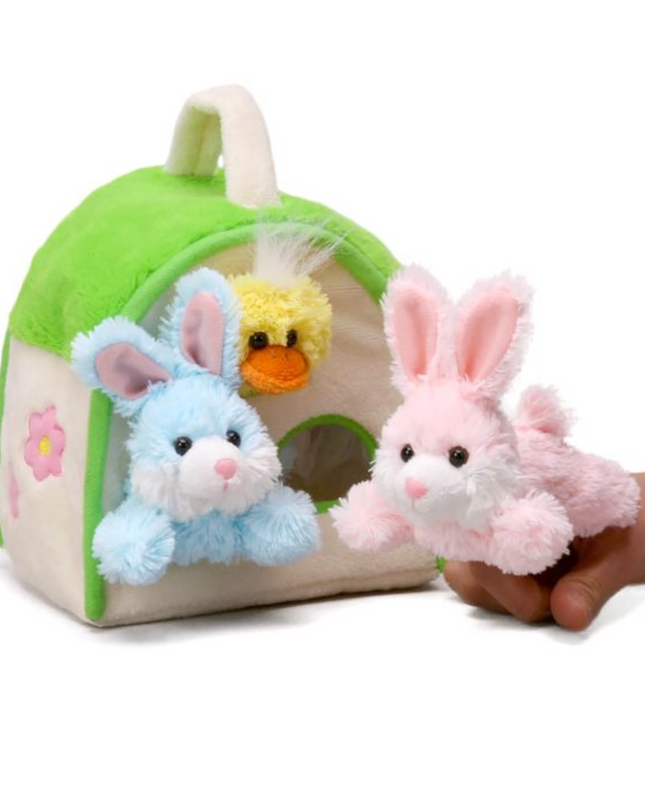 Easter Finger Puppet House