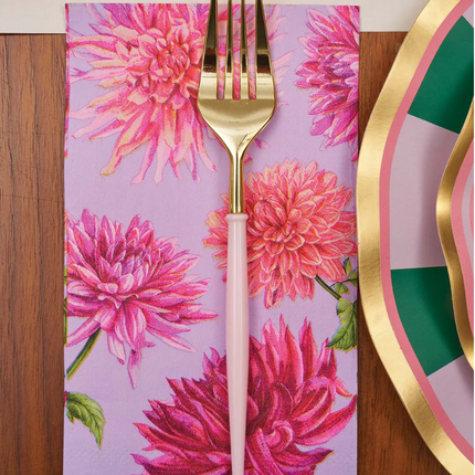 Dahlia Garden Guest Towels