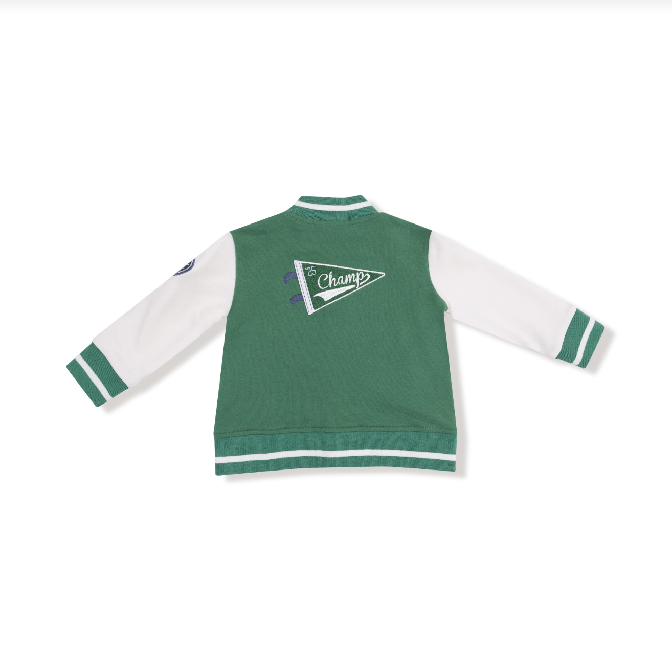 French Terry Sport - Varsity - Green - Letterman Jacket