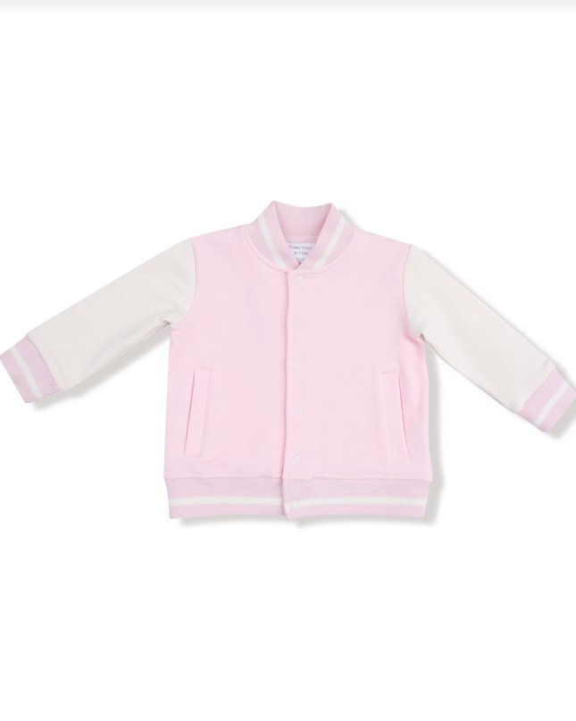 French Terry Sport - Varsity - Pink - Letterman Jacket