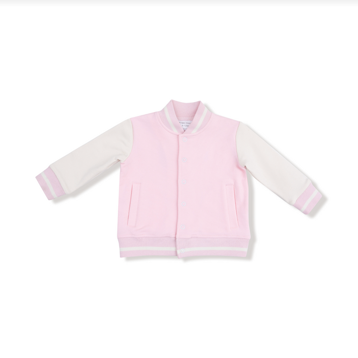 French Terry Sport - Varsity - Pink - Letterman Jacket