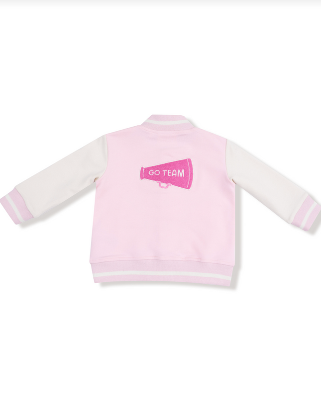 French Terry Sport - Varsity - Pink - Letterman Jacket