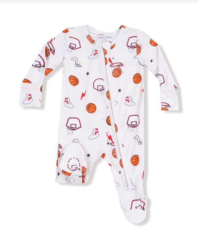 Basketball Uni - 2 Way Zipper Footie