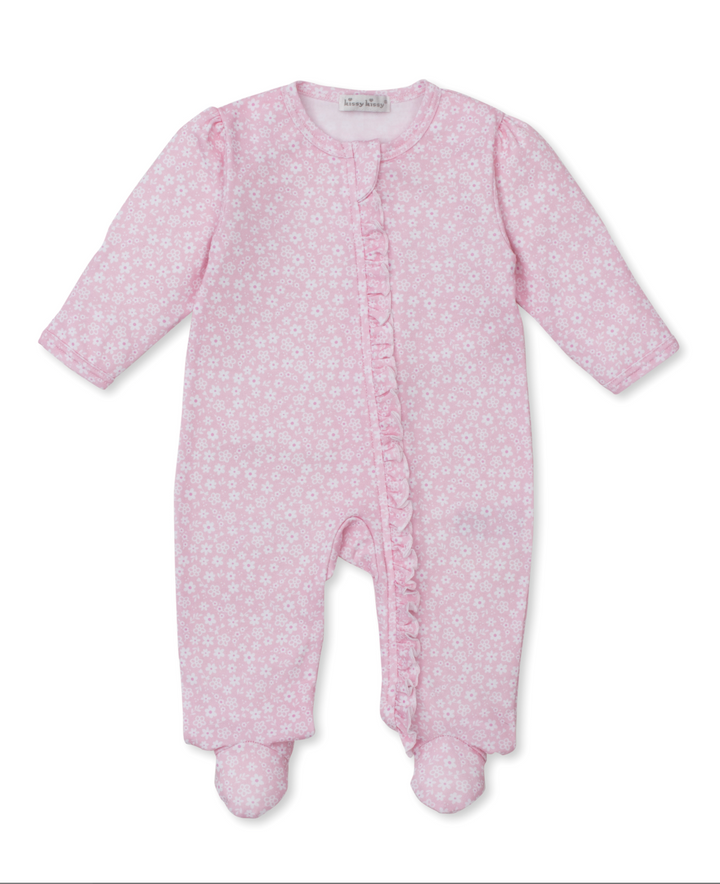 Daisies Footie w/ Zip PRT