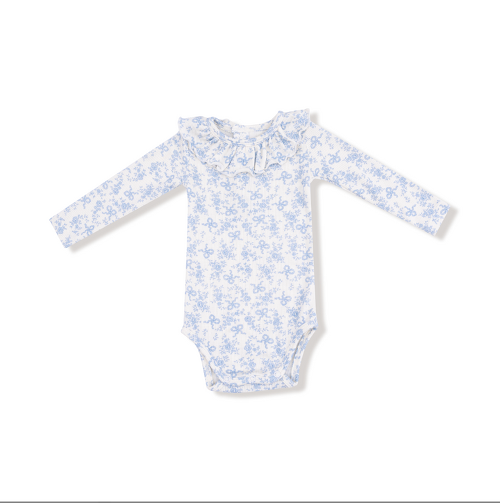Romi Floral Bubble with Ruffle Collar