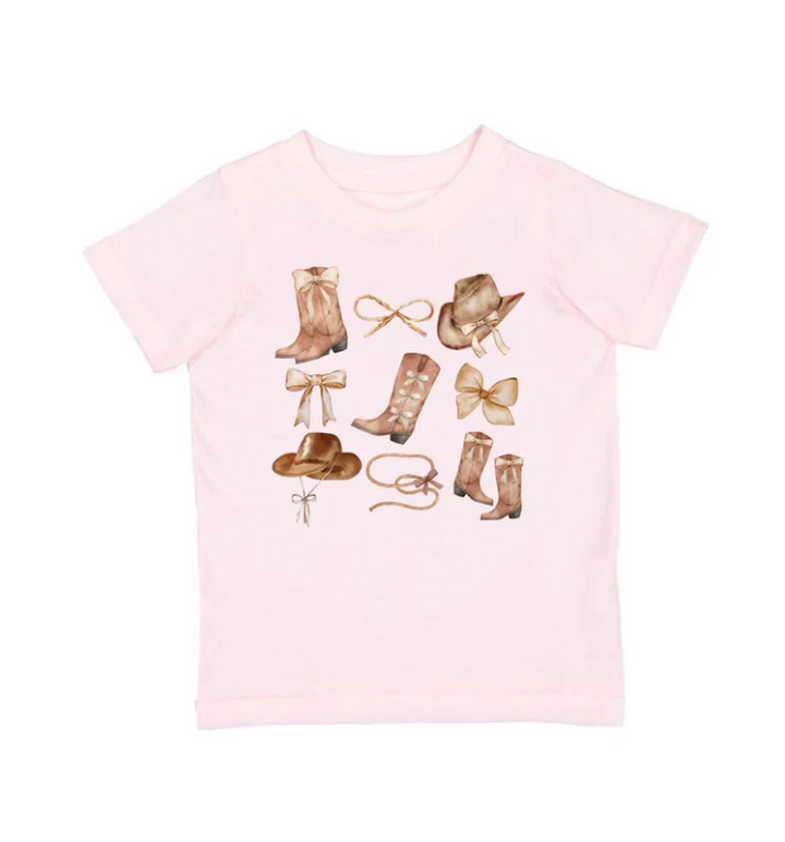 Cowgirl Cutie Short Sleeve T-Shirt - Ballet